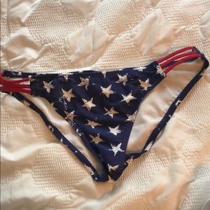 American flag bikini bottoms
